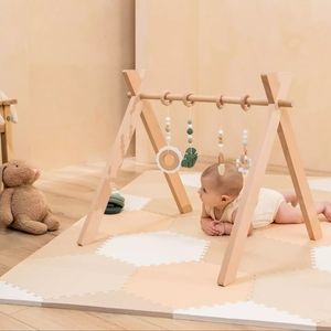 Wooden Play Arch - Baby Gym